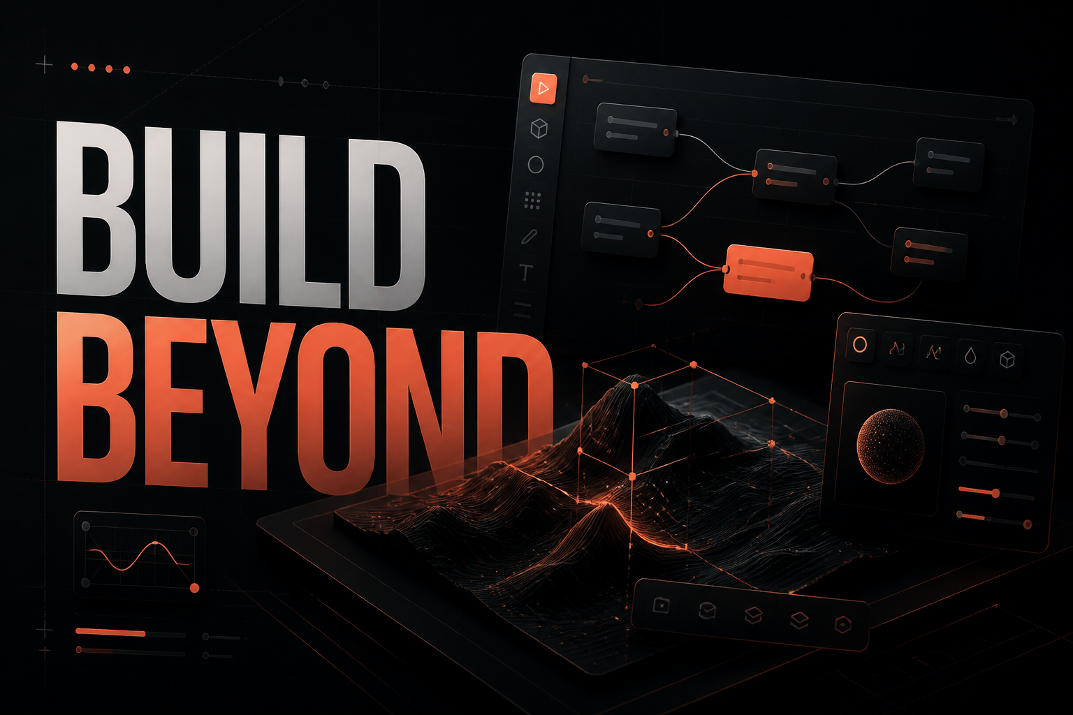 Build Beyond — interface system key visual